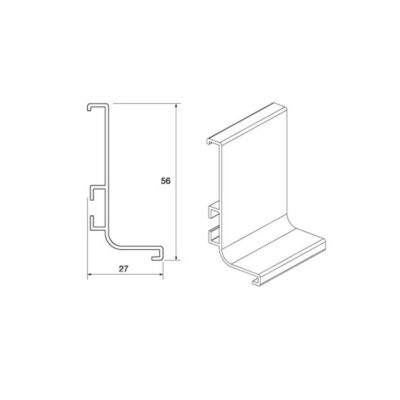 especificaciones perfil gola L