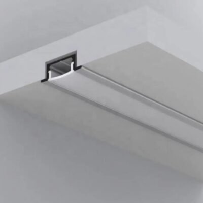 Perfil de Aluminio empotrable para tira LED - Imagen 4