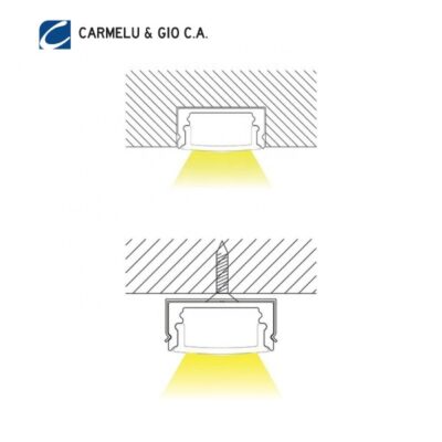 Perfil de Aluminio para tira LED - Imagen 6