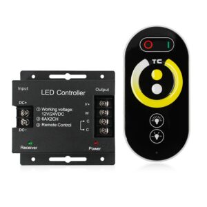 Control Remoto, Dimmer - Brillo y Temperatura Regulable,