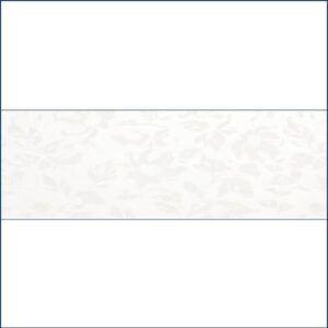 Tapacanto ABS Alto Brillo - Blanco Flores